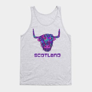 Highland Cow - Scotland Tank Top